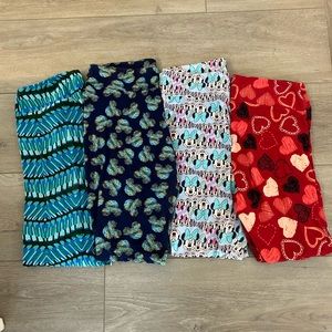 LuLaRoe Tall and Curvy Leggings Bundle Pack - Disney